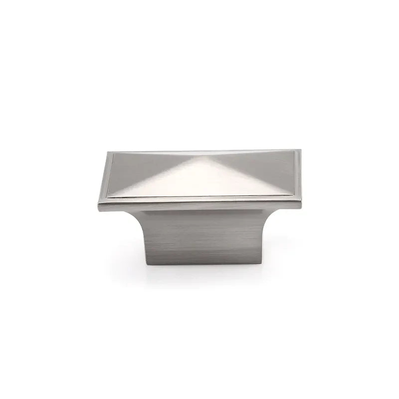 Modern Nickel Cabinet Knob